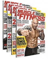 Muscle and Fitness magazin 2015 év összes lapszám